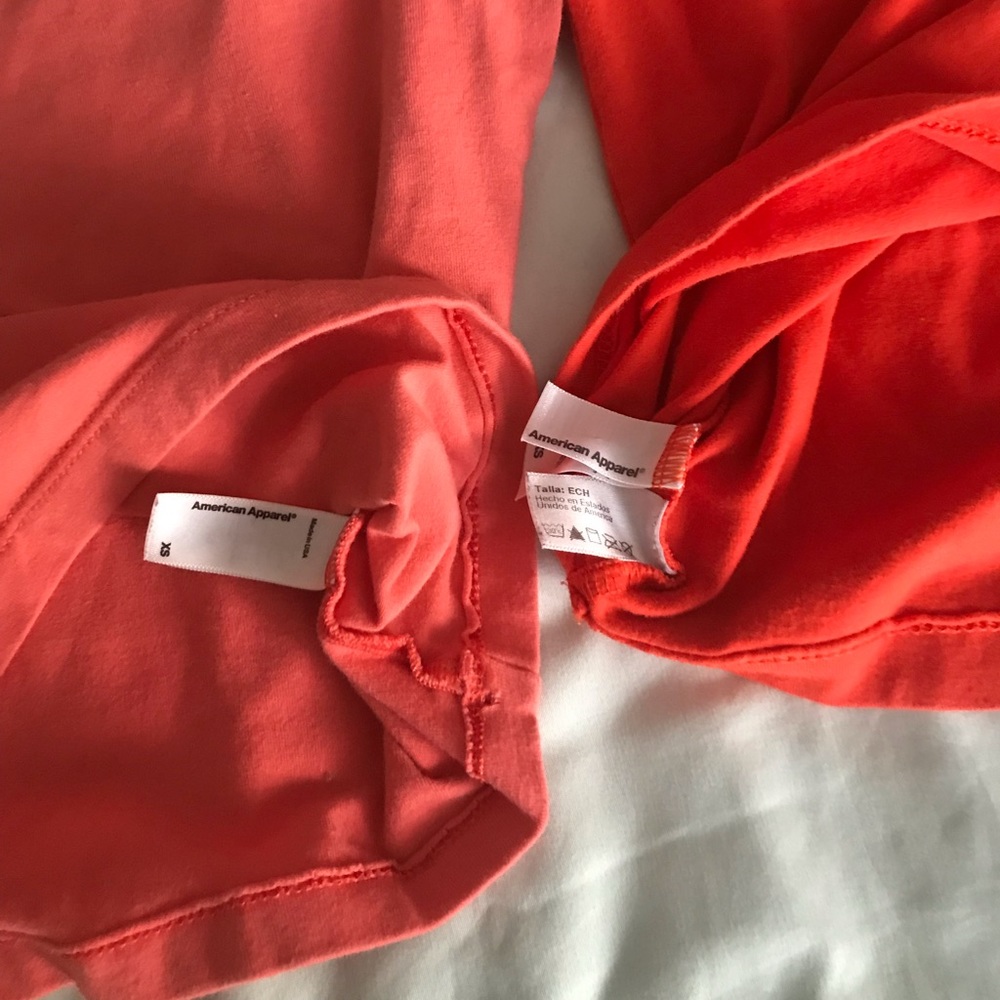❌🚫SOLD🚫❌American Apparel & F21 Crop Top Lot - Picture 2 of 5